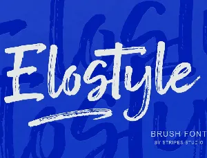 Elostyle font