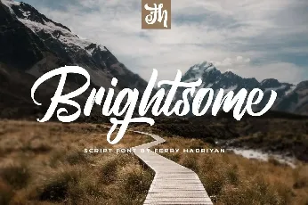 Brightsome font