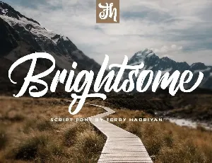 Brightsome font