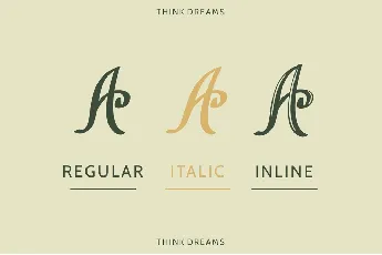 Think Dreams Demo font