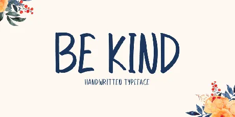 Be Kind font