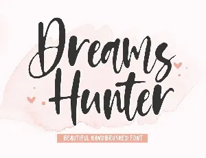 Dreams Hunter font