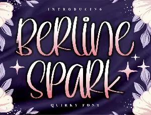 Berline Spark font