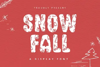 Snowfall font