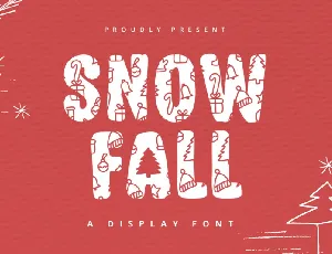 Snowfall font