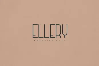 Ellery Creative font