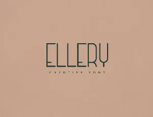 Ellery Creative font