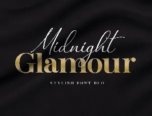 Midnight Glamour font