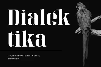 Dialektika font