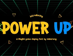 POWER UP font