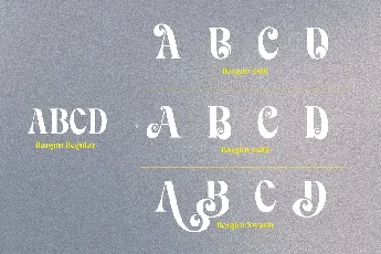 Bargim font