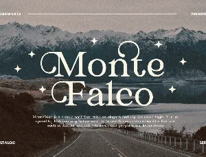 Monte Falco DEMO font