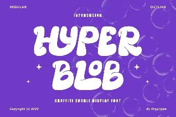 Hyper Blob font