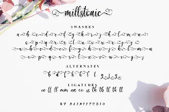 Millstonic font