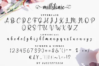 Millstonic font