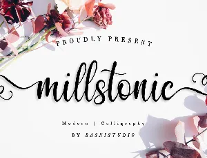 Millstonic font