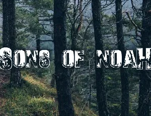 Sons of Noah font