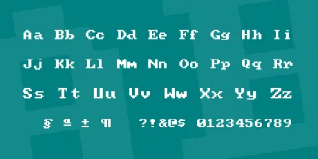 PC Senior font