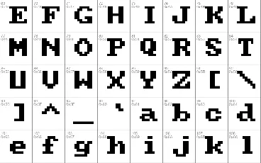 PC Senior font