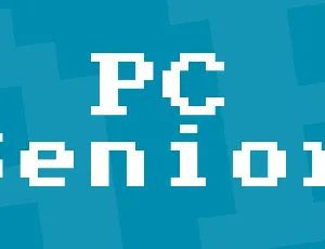 PC Senior font