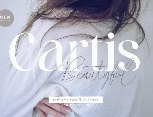 Cartis Beautyful Duo font