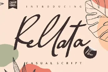 Rellata Script font