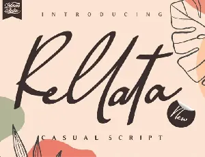 Rellata Script font