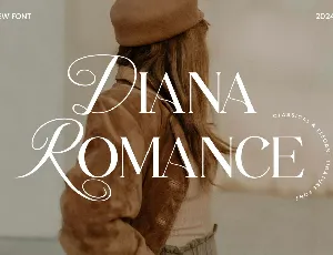 Diana Romance font