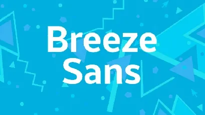 Breeze Family font