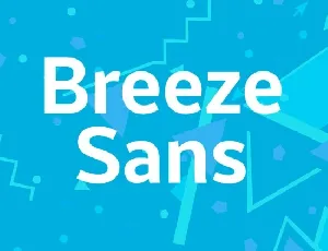 Breeze Family font