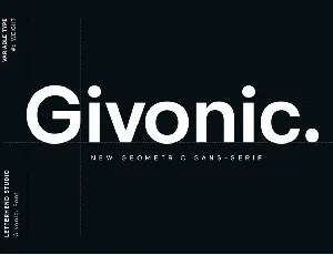 Givonic font