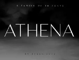 Athena Sans Serif Free font