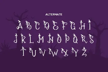 Funny Witches Demo font