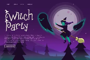 Funny Witches Demo font