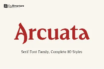 Arcuata Trial font