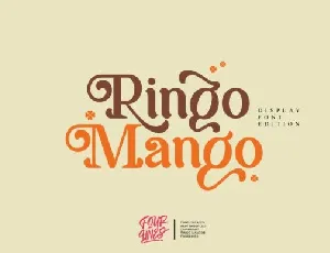 Ringo Mango font