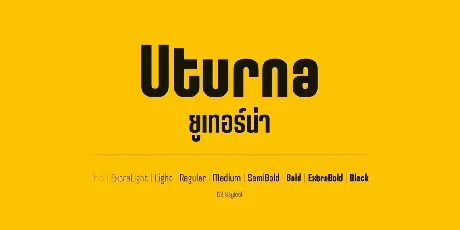 Uturna font