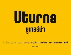 Uturna font