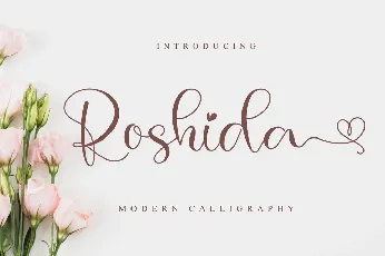 Roshida font