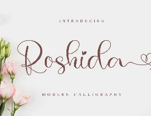 Roshida font