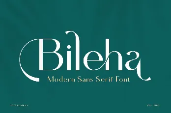 Bileha font