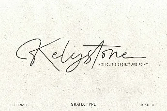 Kelystone DEMO font