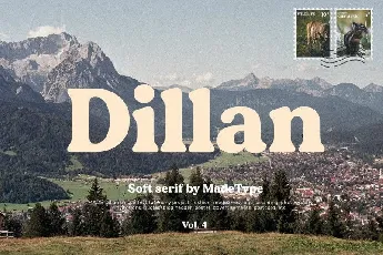 Dillan font