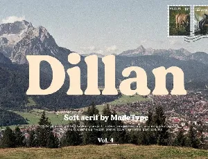 Dillan font