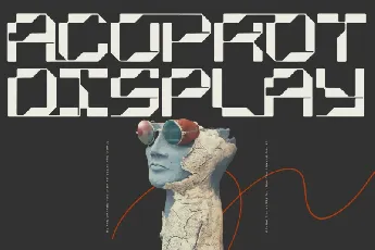 Acoprot Display font