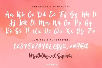 Butterfree font