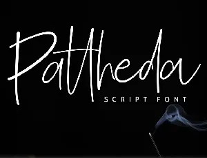 Pattheda font