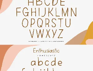 Enthusiastic font