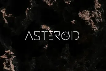 Andromeda Space Display font