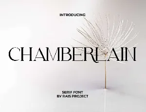 Chamberlain font